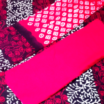 100% Cotton Bautic Print 3 pcs- red