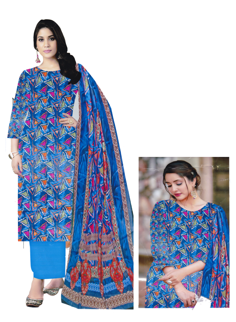 Jam Jam Lawn 3 Pcs - blue